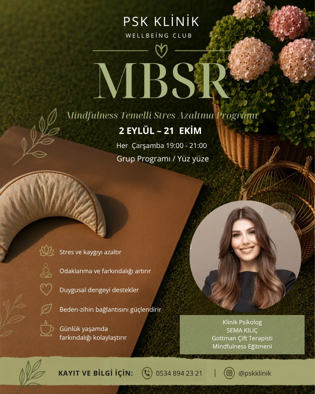 Mindfulness Temelli Stres Azaltma Programı Mindfulness Temelli Stres Azaltma Programı